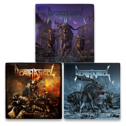 Wolf Trilogy Metal Magnets