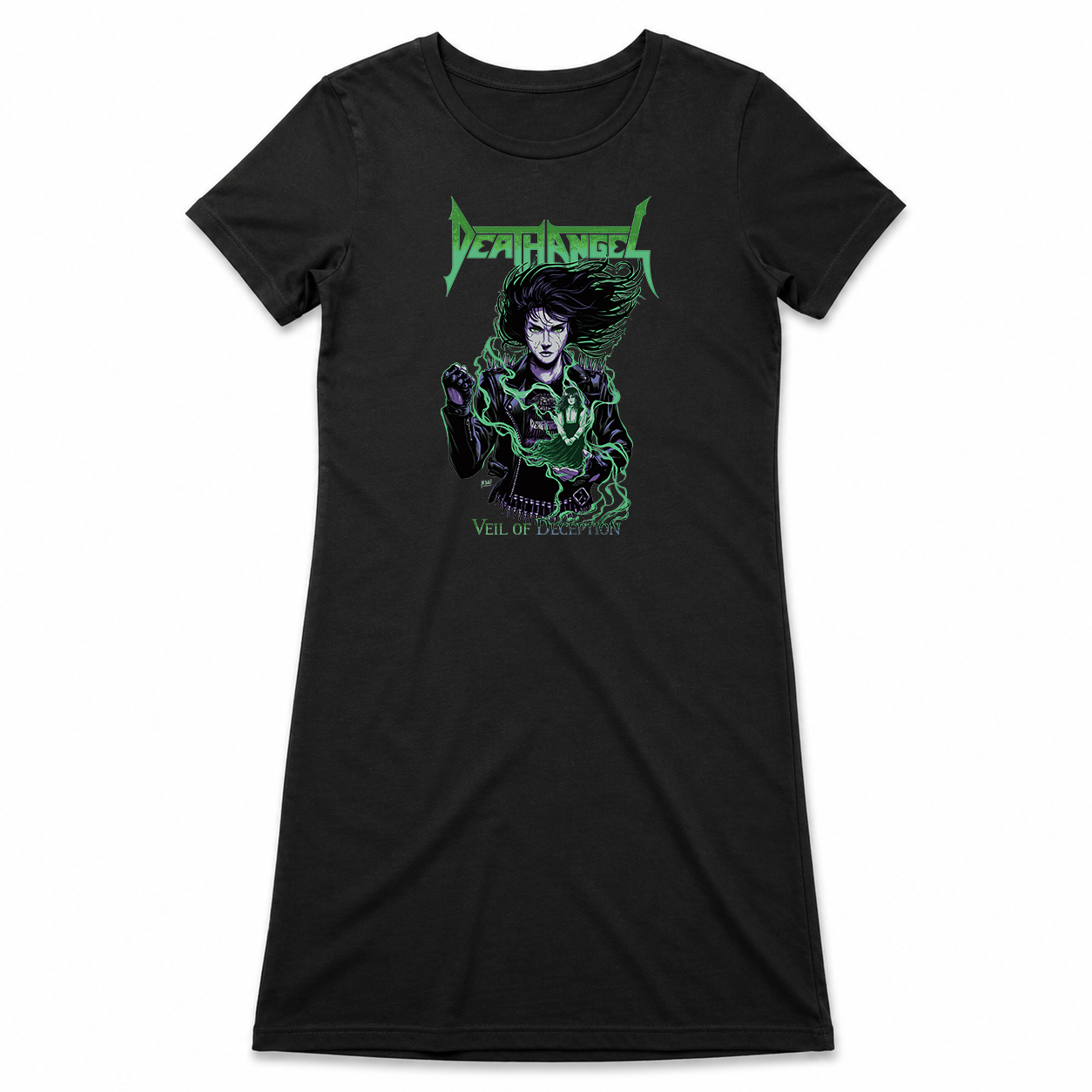 Veil of Deception Organic T-Shirt Dress