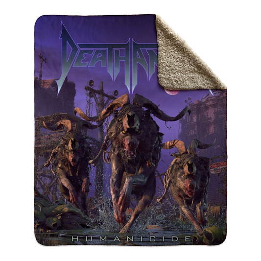 Humanicide Fleece Sherpa Blanket